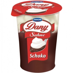   10 Stk. Danone Dany Sahne 125g, Schoko 4,4% 