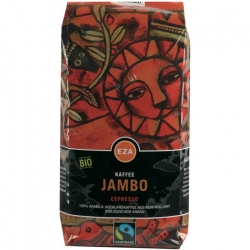   6 Pkg. EZA Bio Jambo Espresso Bohne FT 1kg 