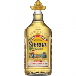   6 Fl. Sierra Tequila 38 %0,7l, Reposado 