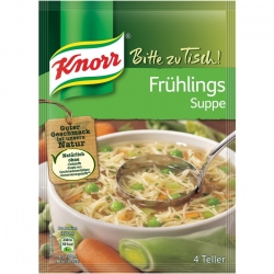  18 Pkg. Knorr BZT Suppe, Frhling 