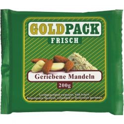  10 Pkg. Goldpack frisch Mandeln gerieben 200g 