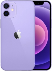 Apple iPhone 12 mini 128GB violett - like new - refurbished