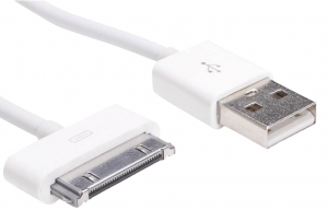  Apple  iPhone 4 Kabel 30 Pin Dock Connector Datenkabel 1m Ladekabel 