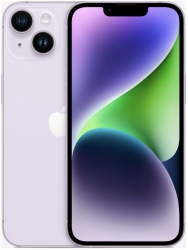  Apple  iPhone 14 256GB 2x Nano Sim violett - PREMIUM - 100% Batterie - 