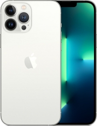  Apple  iPhone 13 Pro Max 256GB silber - top - 100% Batterie 