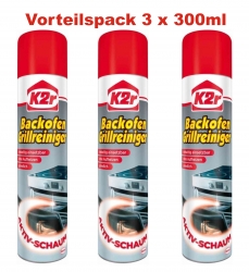  Henkel  K2r Backofen-Grillreiniger Spray, 3er Pack (3 x 300 ml) 