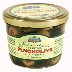   12 Stk. Schenkel Ancholive Spiesschen 200g 