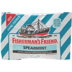   24 Pkg. Fishermans Friend ZF 25g, Spearmint 