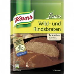  18 Pkg. Knorr Basis, Wild/Rindsbraten 