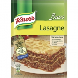   18 Pkg. Knorr Basis, Lasagne 