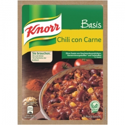   20 Pkg. Knorr Basis, Chili con Carne 