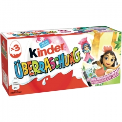   32 Pkg. Kinder berraschung Mdchen T3 60g 