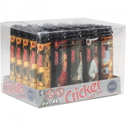   4 Pkg. Cricket Feuerzeug Original 25er 