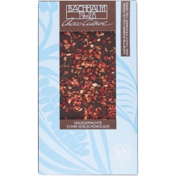   12 Stk. Bachhalm Schoko 85g, Erdbeer Chili Pfef. 