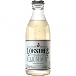   24 Fl. Lobsters EW 0,2l, Lemon-Mint 