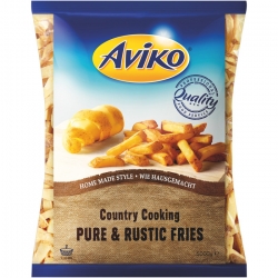   2 Pkg. Aviko Country Cooking Pure & R.Fries 5kg 