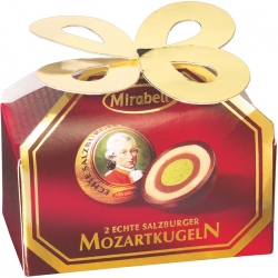   24 Stk. Mirabell Mozartkugeln Naschpack.2er 34g 