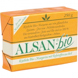   16 Stk. Alsan Bio Margarine 250g 