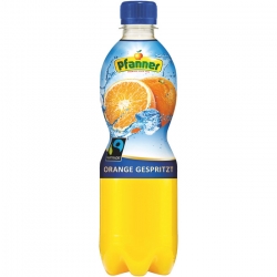   12 Fl. Pfanner Orange Fairtrade gespr. PET 0,5l 