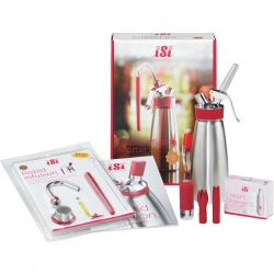   4 Stk. Isi Gourmet Whip 0,5l +Rapid Infus. Set 