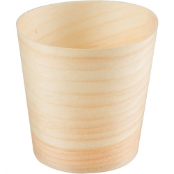   10 Pkg. Pap St Fingerf.Schale rund Holz 50er 