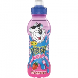   12 Fl. Rauch Yippy Water PET 0,33, Strawberry 