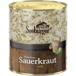   12 Stk. Seeburger Sauerkraut Dose 825ml 