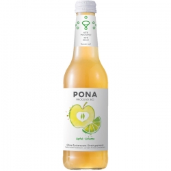   12 Fl. PONA BIO Limo EW 0,33l, Apfel/Limette 