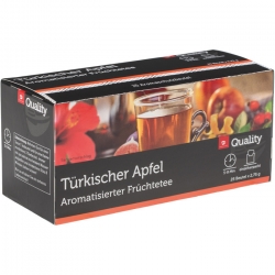   10 Pkg. Quality Tee 25er, Trkischer Apfel 