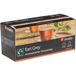   10 Pkg. Quality Tee 25er, Earl Grey 