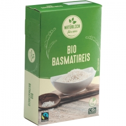   4 Pkg. NFU Bio Basmati Reis hell FT 500g 