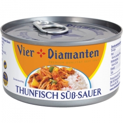   24 Stk. 4 Diamant Thunfisch 185g, Süss Sauer 