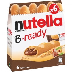   16 Pkg. Nutella B-Ready T6 132g 