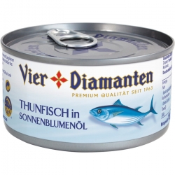   24 Stk. 4 Diamant Thunfisch in Sonnenblu.Öl 195g 