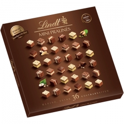   4 Pkg. Lindt Mini Pralines Nougat 165g 
