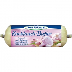   8 Stk. Meggle Butterrolle 125g, Knoblauch 