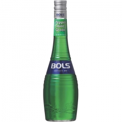   6 Fl. Bols Lik�r 0,7l, Peppermint green 