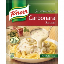   18 Pkg. Knorr Feinschm.Sauce, Carbonara 25g 