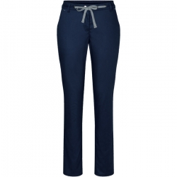   Chinohose Da. Modern Str. marine, Gr. 36 