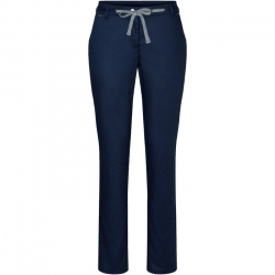   Chinohose Da. Modern Str. marine, Gr. 38 