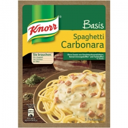   25 Pkg. Knorr Basis, Spaghetti Carbonara 