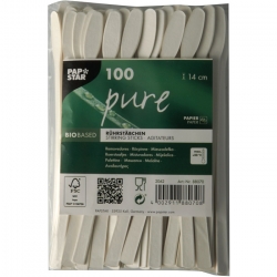   30 Pkg. Pap St Rhrstbchen Papier w. 14cm 100er 