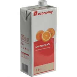   12 Pkg. Economy Orangensaft Tetra 1l 