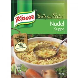   14 Pkg. Knorr BZT Suppe, Nudeln 