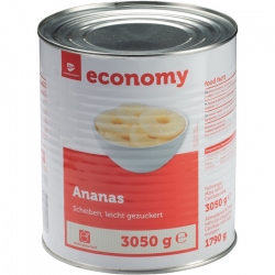   6 Stk. Economy Ananasscheiben 3/1 