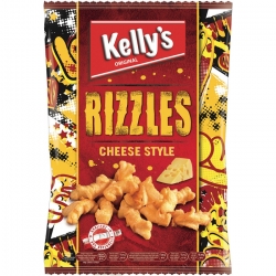   10 Pkg. Kellys Rizzles 70g, Cheese Style 
