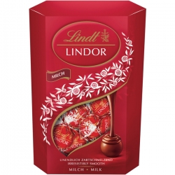   6 Pkg. Lindt Lindor Kugeln 500g, Milch 