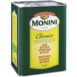   4 Stk. Monini Olivenöl Classico Extra Virgin 3L 