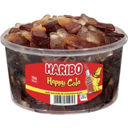   6 Pkg. Haribo Dose 150er, Happy Cola 