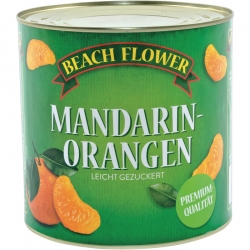   6 Stk. Beach Flower Mandarinorangen Spalten 3/1 